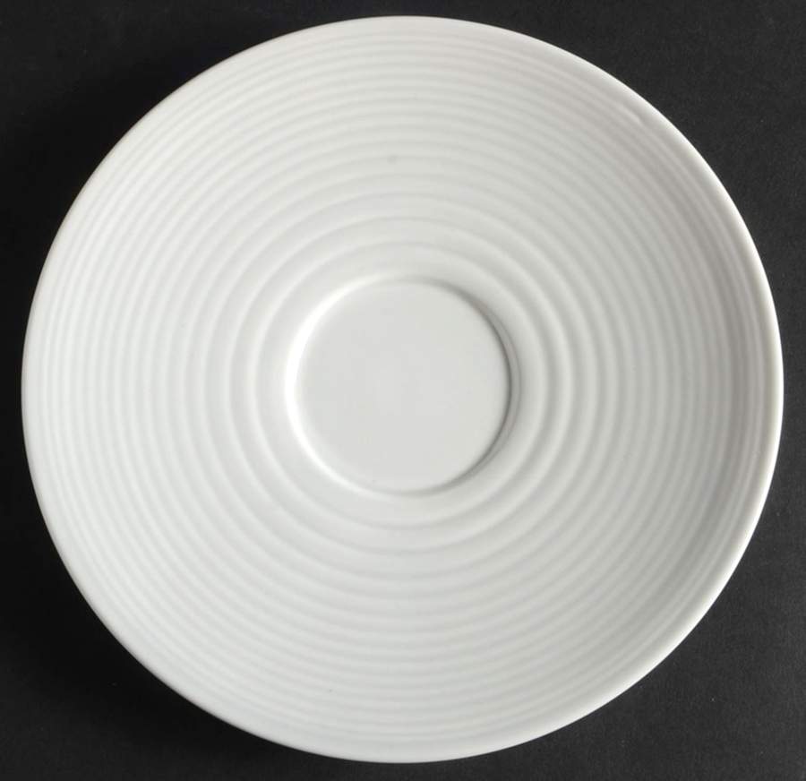 Maze Gray (Light) Saucer for Breakfast Cup by Royal Doulton-1