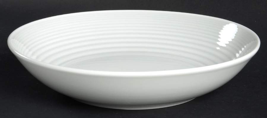 Maze Gray (Light) 9" Individual Pasta Bowl by Royal Doulton-1