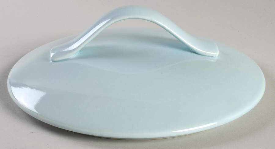 Maze Blue (Light) Lid for 2 Qt Round Covered Casserole by Royal Doulton-1