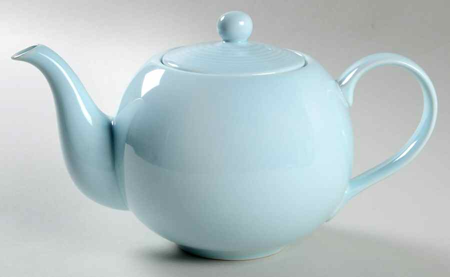 Maze Blue (Light) Teapot & Lid by Royal Doulton-1