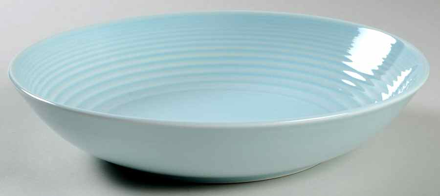 Maze Blue (Light) 9" Individual Pasta Bowl by Royal Doulton-1