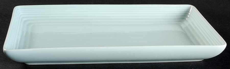 Maze Blue (Light) Rectangular Tray 11" by Royal Doulton-1