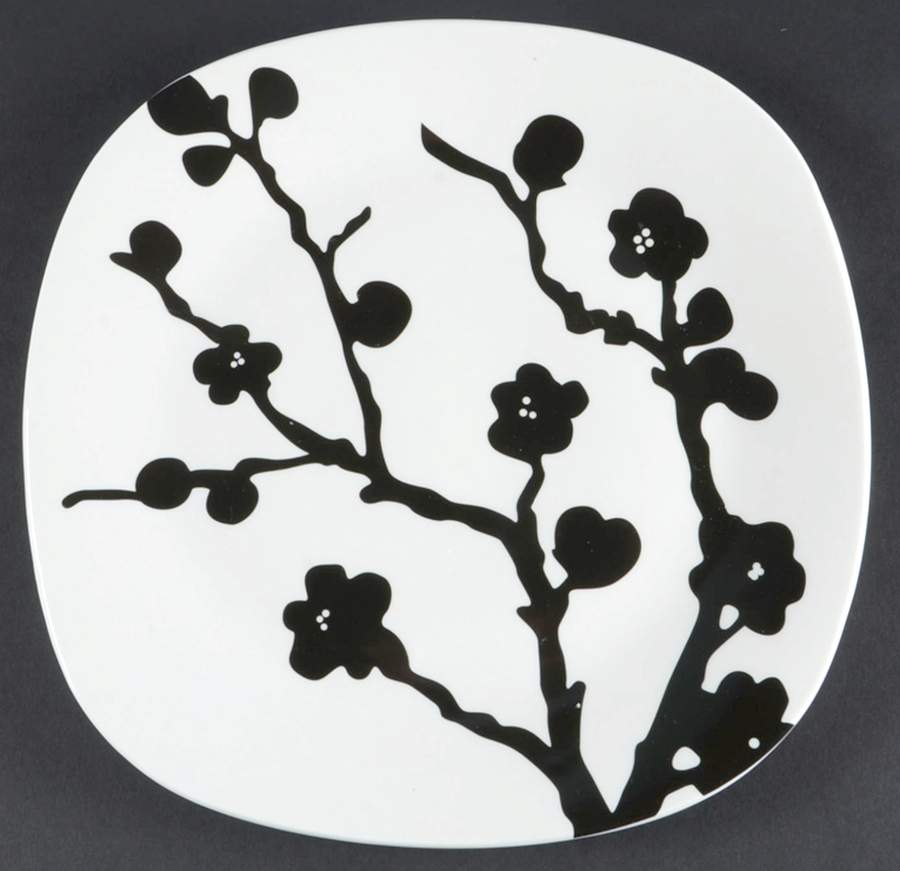 Spring Blossom (Soft Square) Dinner Plate by Roscher & Co-1