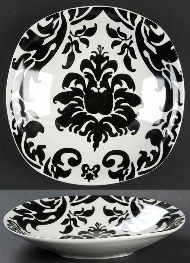 Damask (Soft Square) Coupe Soup Bowl by Roscher & Co-1