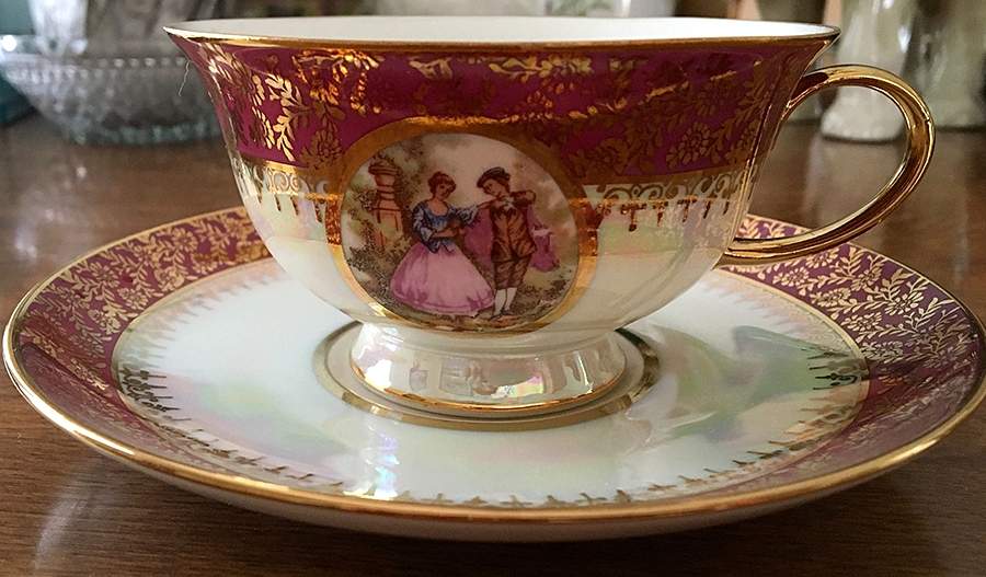 R2084 Footed Cup & Saucer Set by Rosenthal - Continental-1