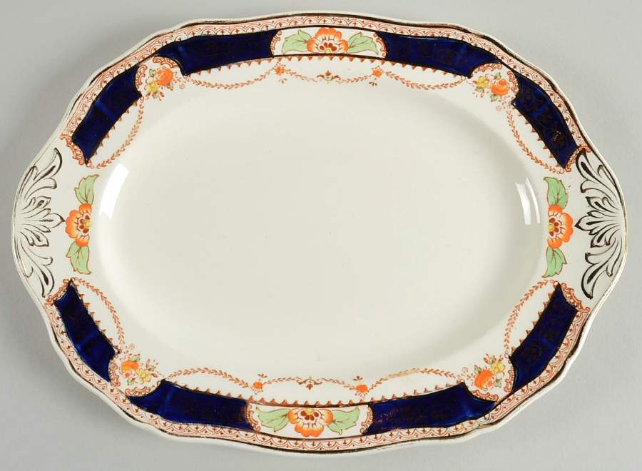 RDY1 11" Oval Serving Platter by Royal Caledonia-1