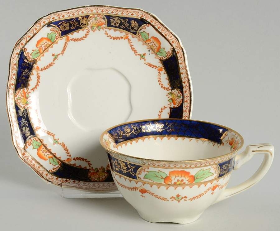 RDY1 Flat Cup & Saucer Set by Royal Caledonia-1