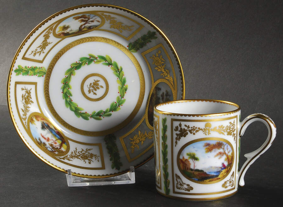 Historical Collection, The Litron Shape Cup & Saucer Set by Royale (France)-1