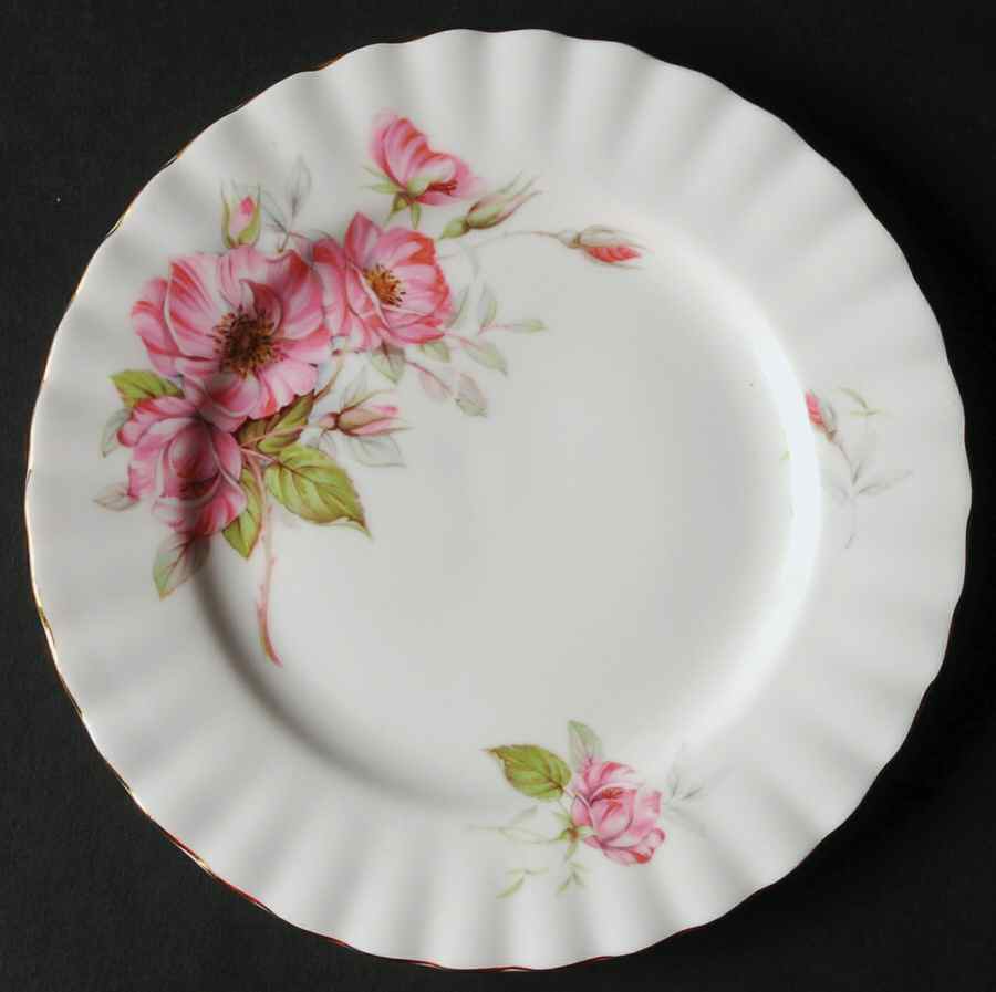 Festival Fanfare Bread & Butter Plate by Royal Albert-1