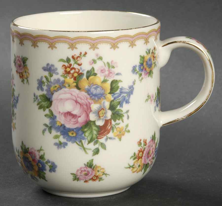 Lady Carlyle (Cream Background) Mug by Royal Albert-1