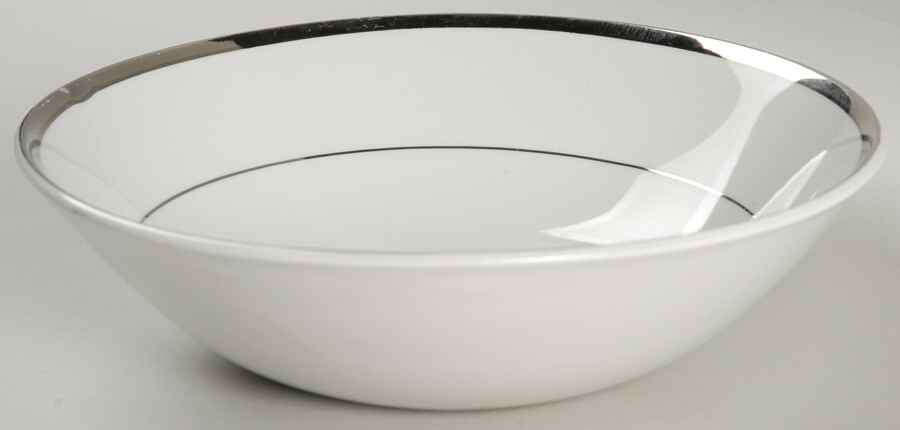 Sussex (Platinum Band & Verge) Coupe Cereal Bowl by Ridgway (Ridgways)-1