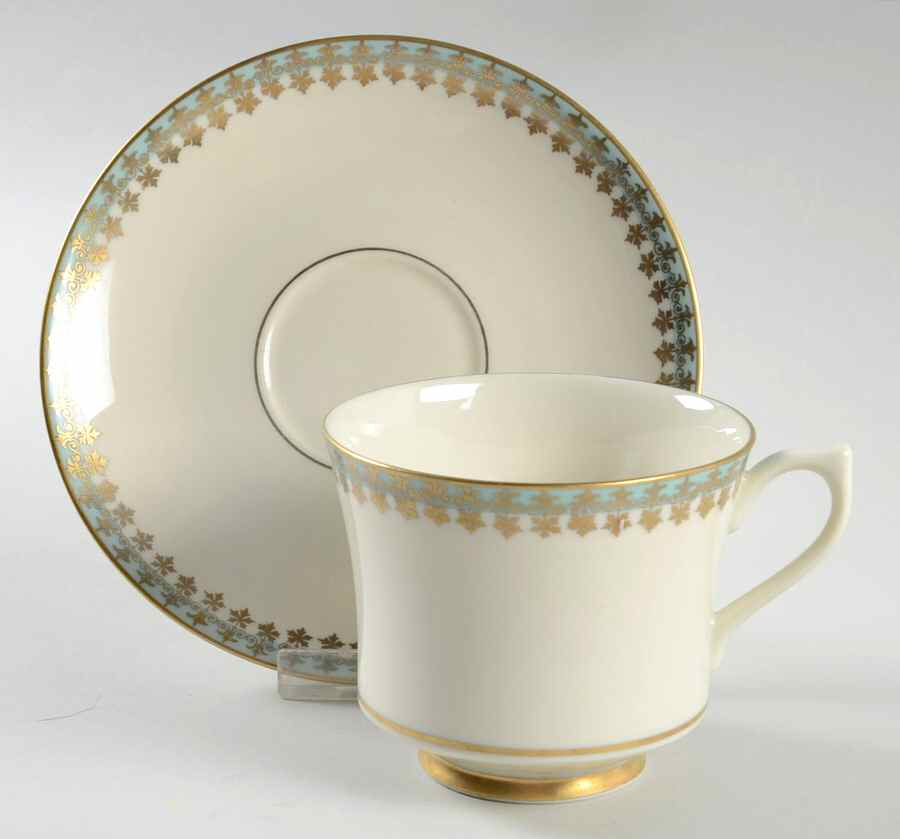 Danbury Footed Cup & Saucer Set by Royal Jackson-1