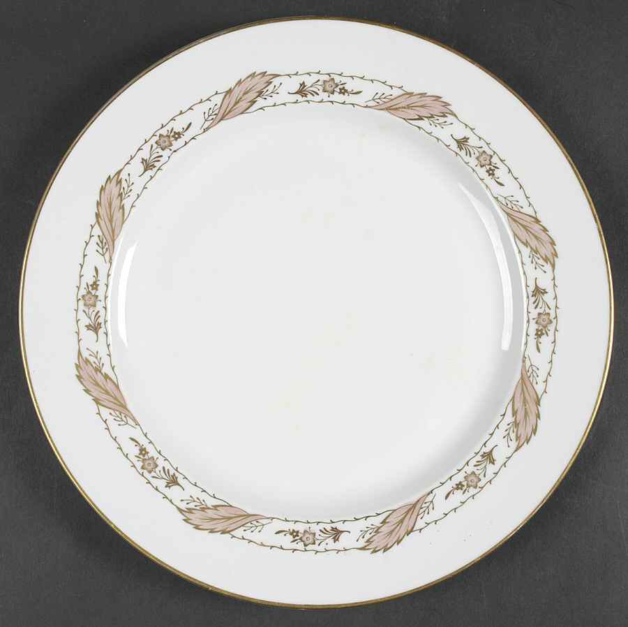 Heritage Pink Dinner Plate by Royal Tettau-1