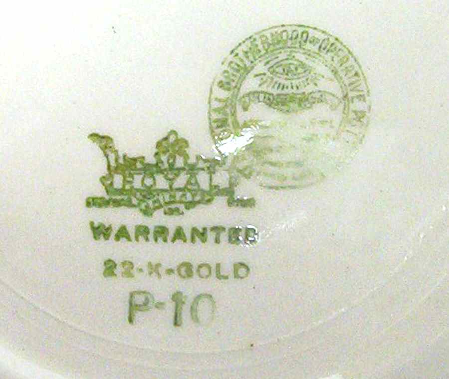 RYL313 Saucer by Royal (USA)-1