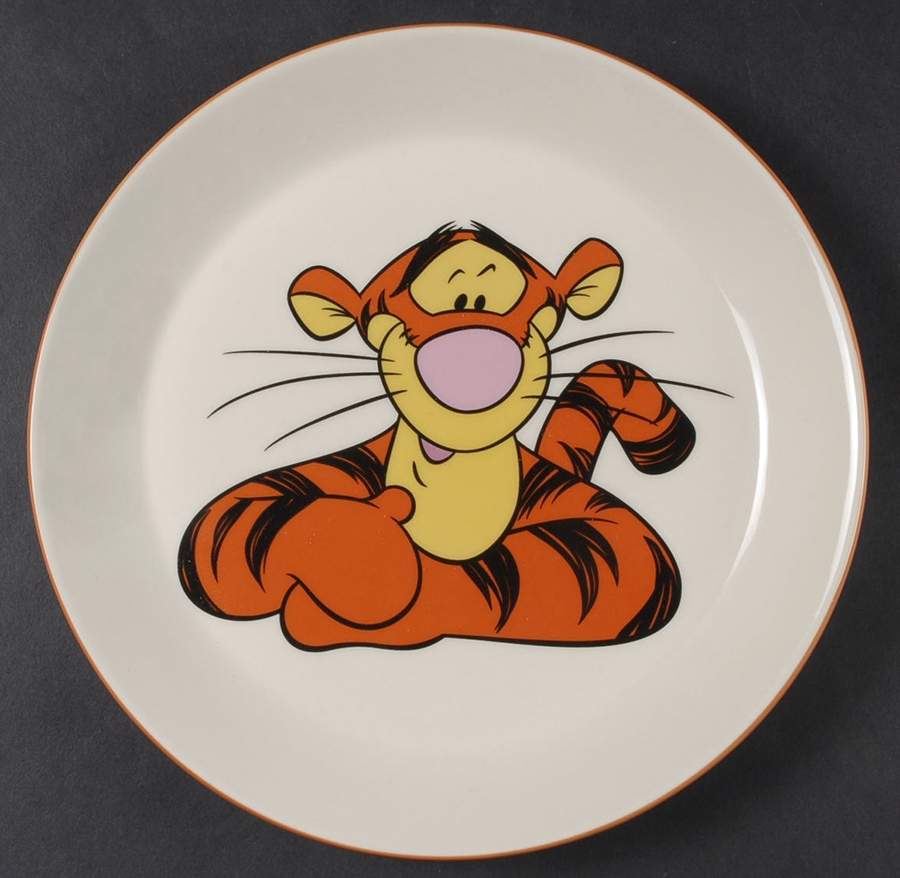 Winnie the Pooh (Earthenware) Child's Plate by Royal Doulton-1