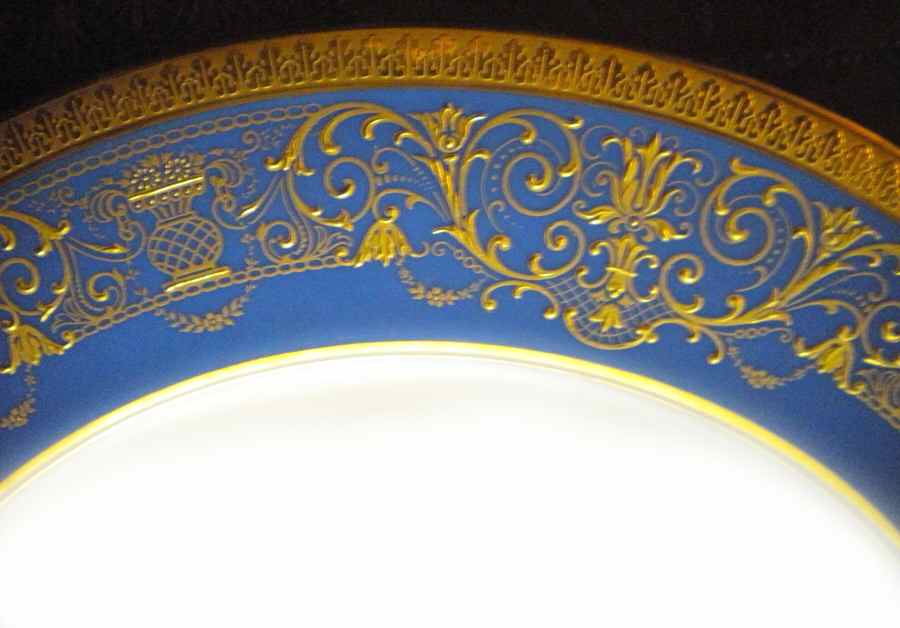 R1925 Blue Dinner Plate by Rosenthal - Continental-1