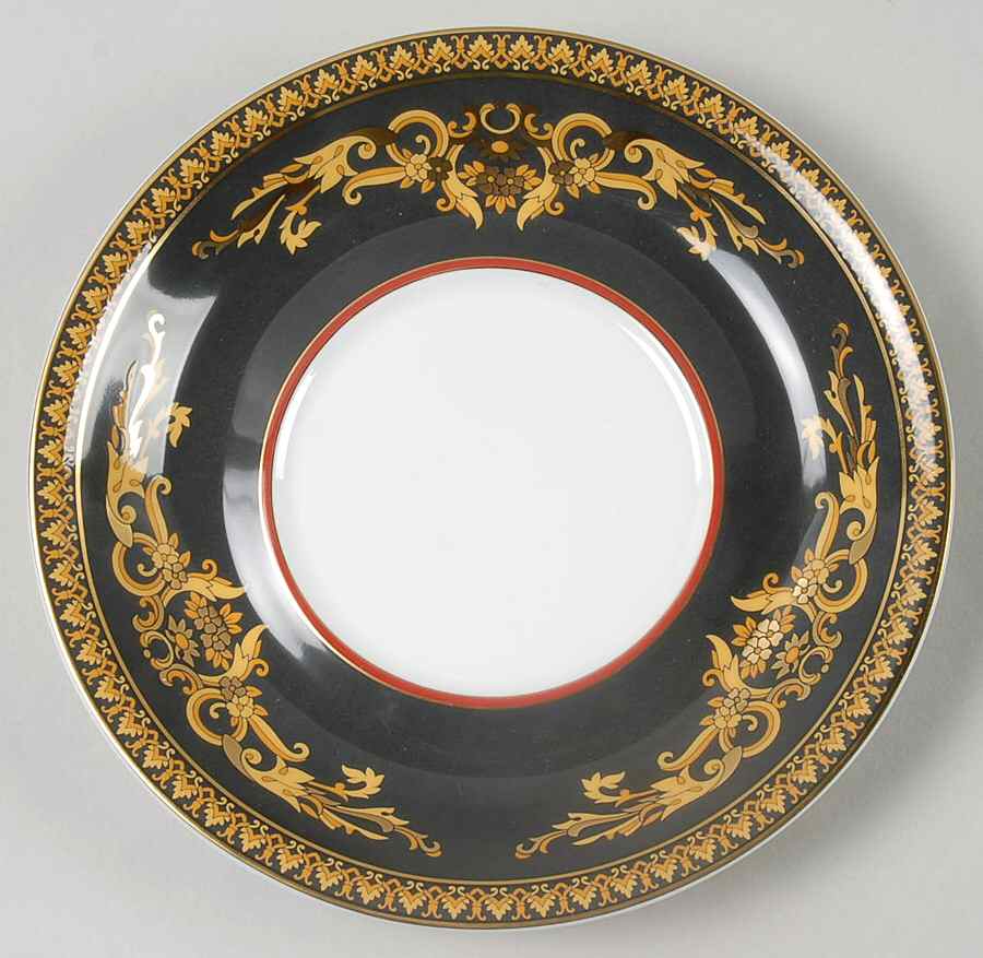 Medusa Red (Restaurant, Hotel) Saucer for Cream Soup Bowl by Rosenthal - Continental-1