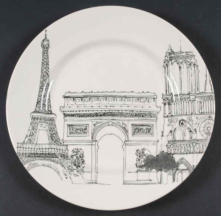 City Scenes Dinner Plate by Royal Stafford-1
