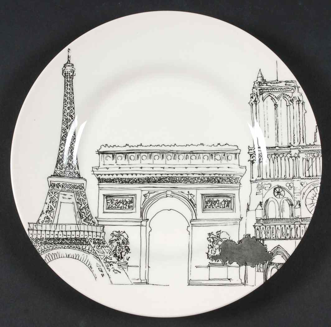City Scenes Salad Plate by Royal Stafford-1