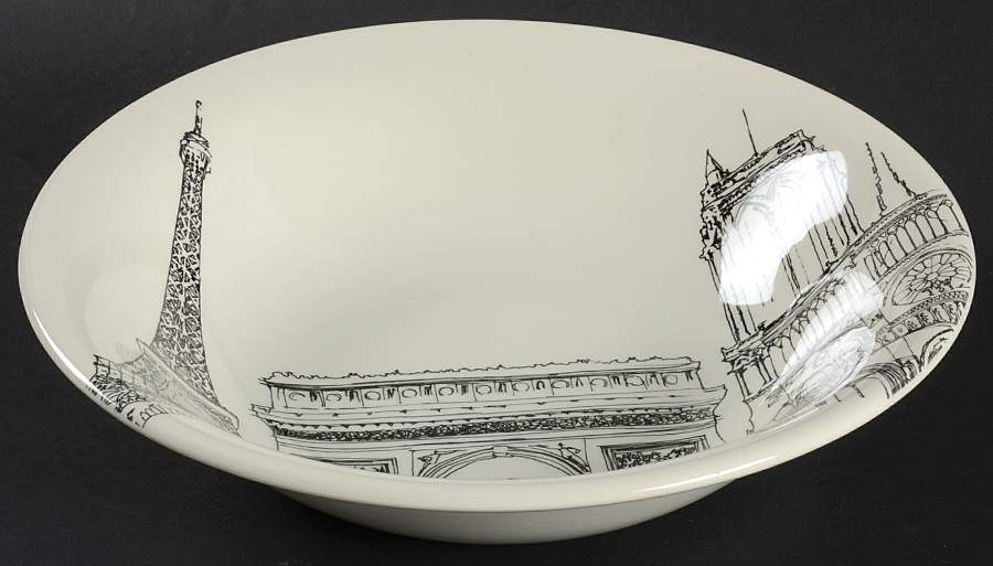 City Scenes 9" Round Vegetable Bowl by Royal Stafford-1