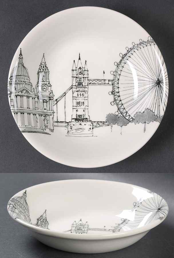 City Scenes Coupe Cereal Bowl by Royal Stafford-1