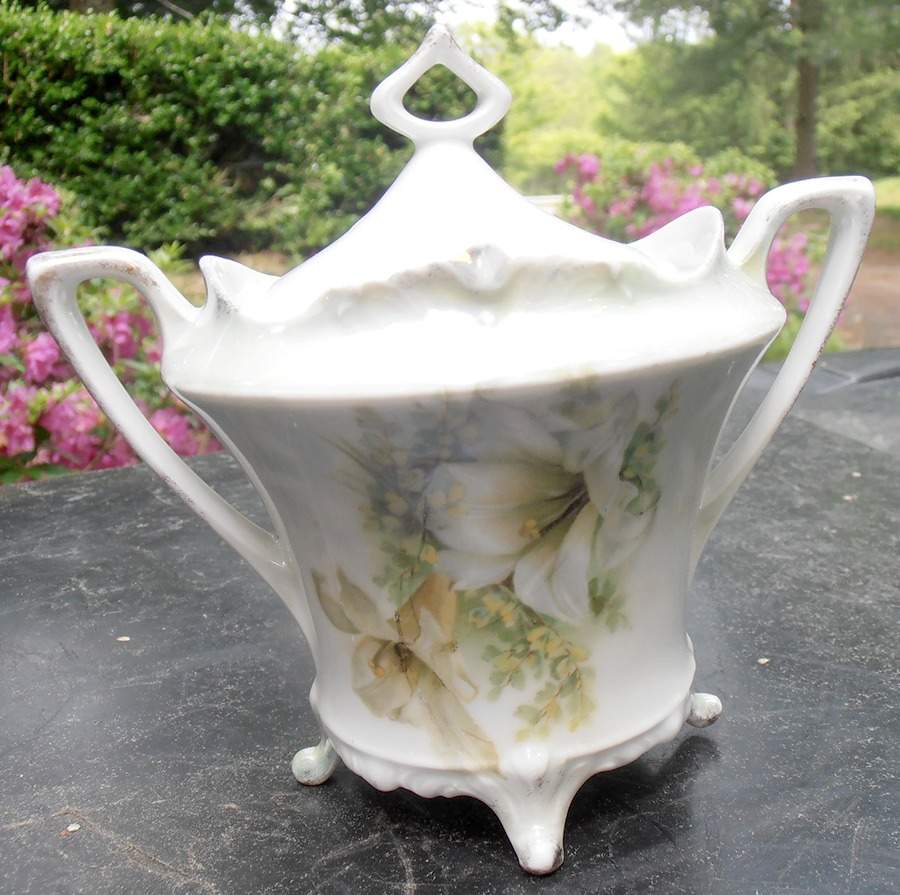 RPU32 Sugar Bowl & Lid by RS Prussia-1