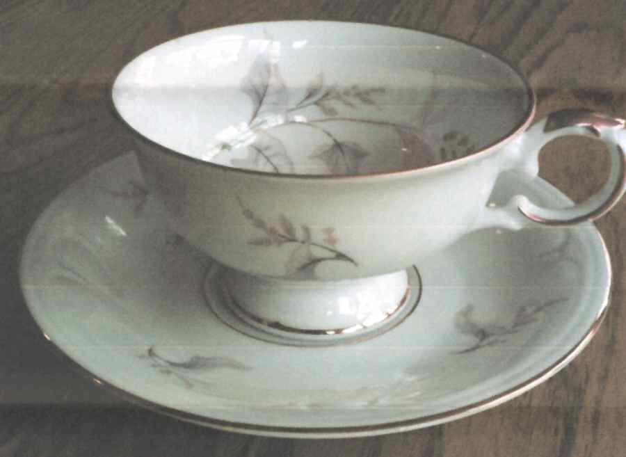 Polly Footed Cup & Saucer Set by Royal Coburg-1