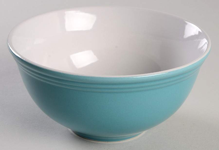 Vintage Teal Soup/Cereal Bowl by Room Essentials-1