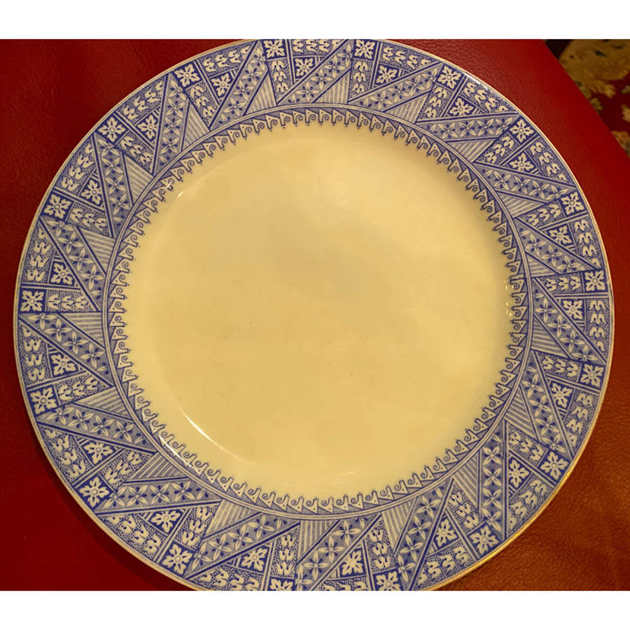 B878 Blue Salad Plate by Royal Worcester-1
