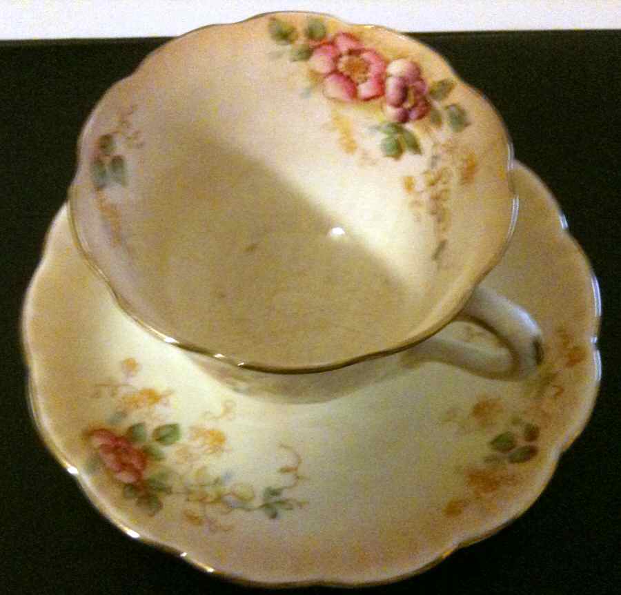 3501 Footed Cup & Saucer Set by Redfern & Drakeford-1
