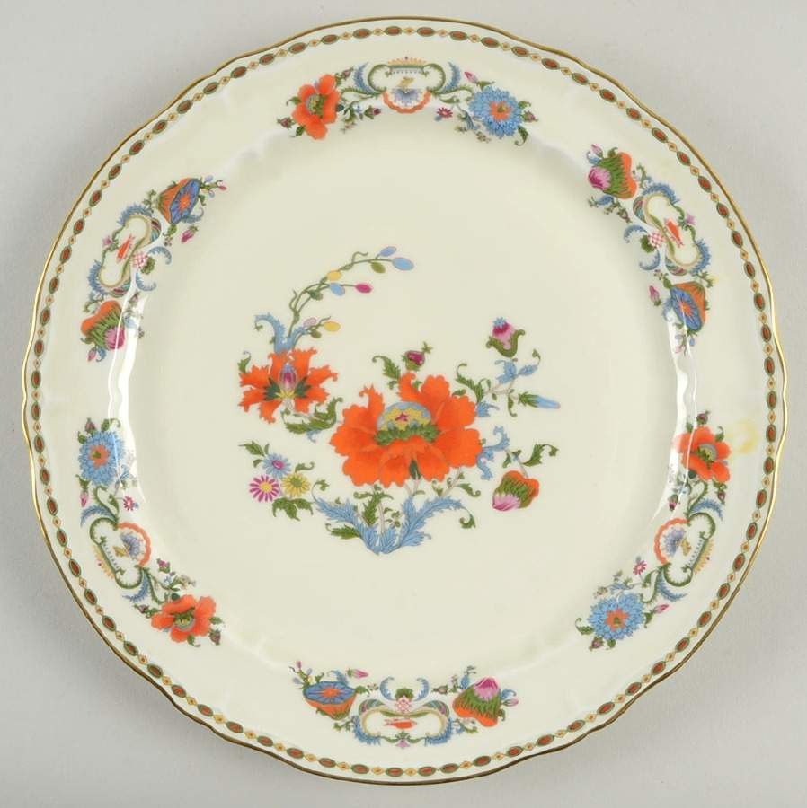 Vieux Chine (Chambord, Ivory) Dinner Plate by Raynaud-1