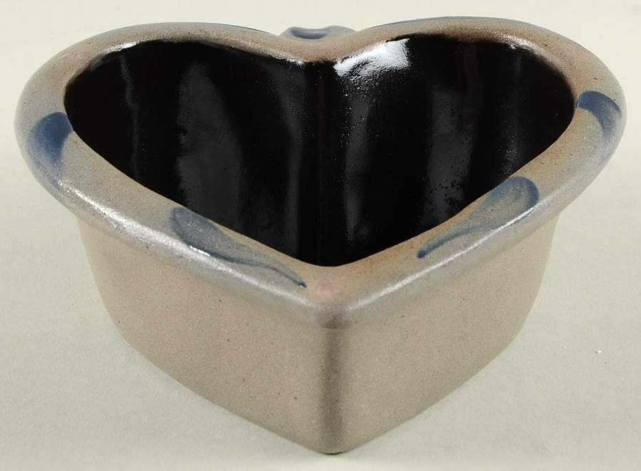 Heart 5" Heart Baker by Rowe Pottery-1