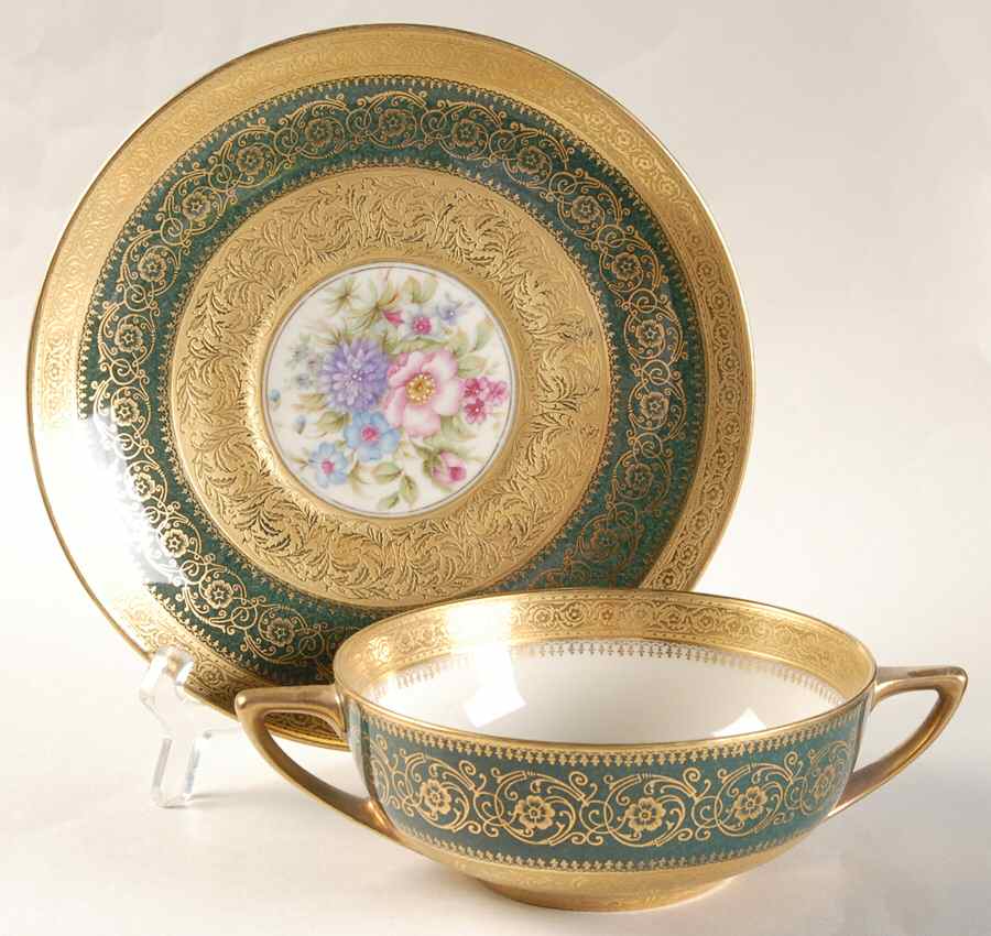 5900i Flat Cream Soup Bowl & Saucer Set by Rosenthal - Continental-1