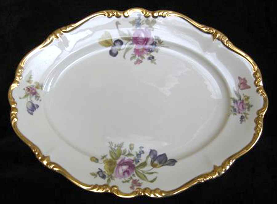 R2110 13" Oval Serving Platter by Rosenthal - Continental-1