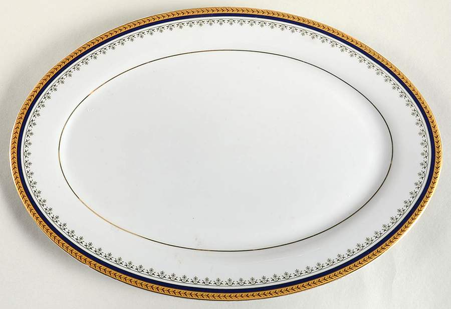 RVG2 14" Oval Serving Platter by Royal Vienna-China-1