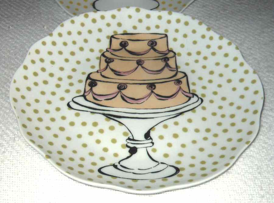 Eat Dessert First Dessert/Pie Plate by Rosanna-1