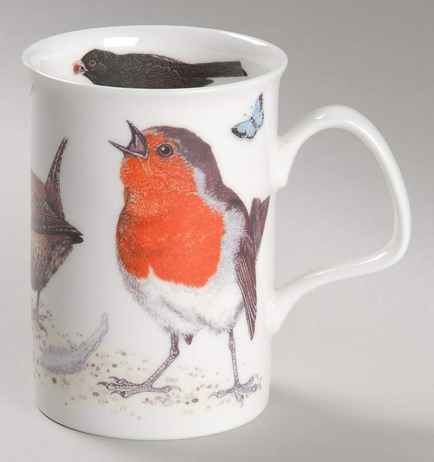 Garden Birds Lancaster Mug by Roy Kirkham-1