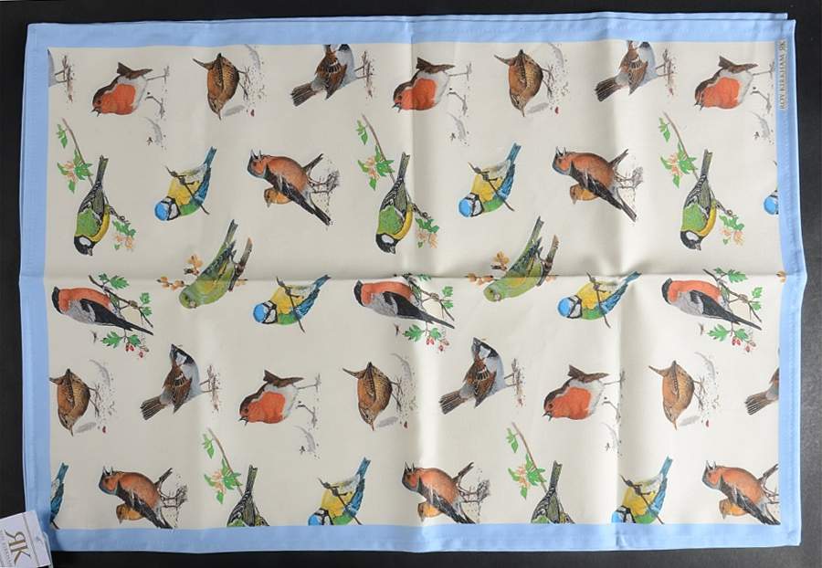 Garden Birds (Set of 2) Tea Towels by Roy Kirkham-1