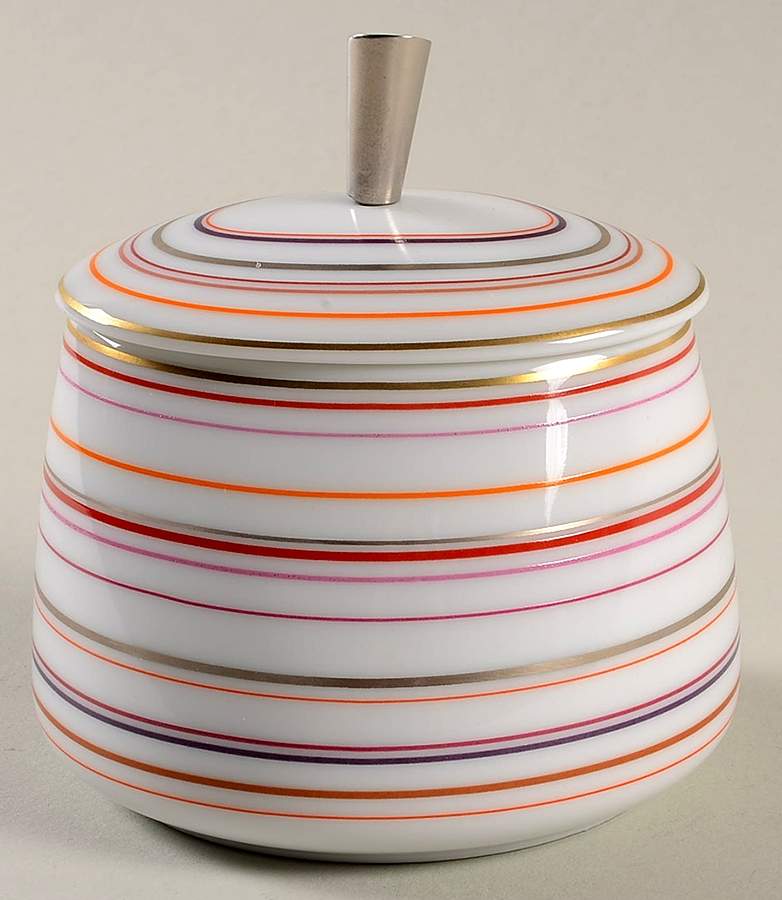 Attraction Sugar Bowl & Lid by Raynaud-1