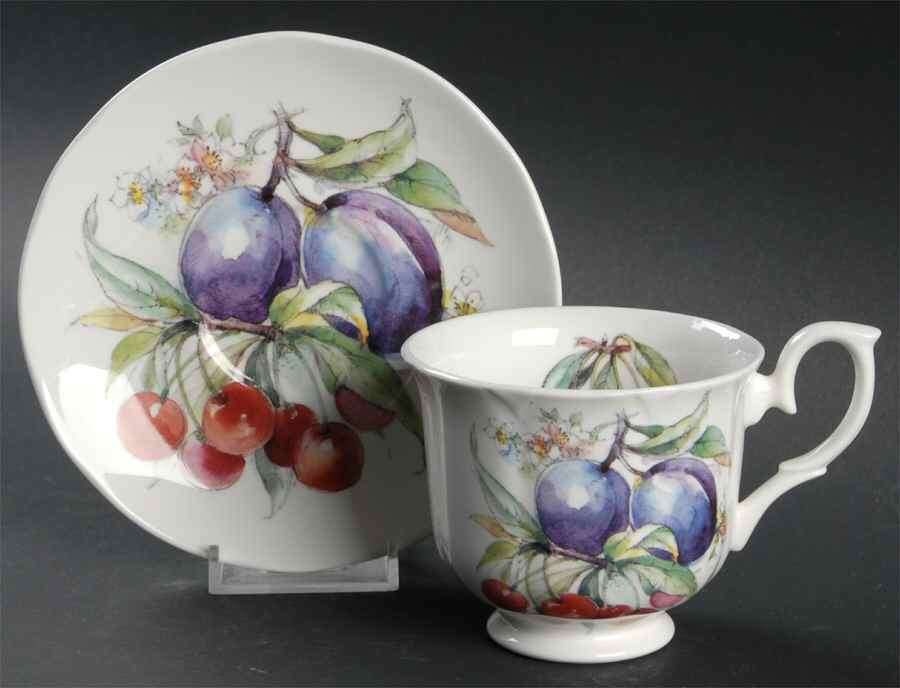RNB2 Footed Cup & Saucer Set by Royal Nobilta-1