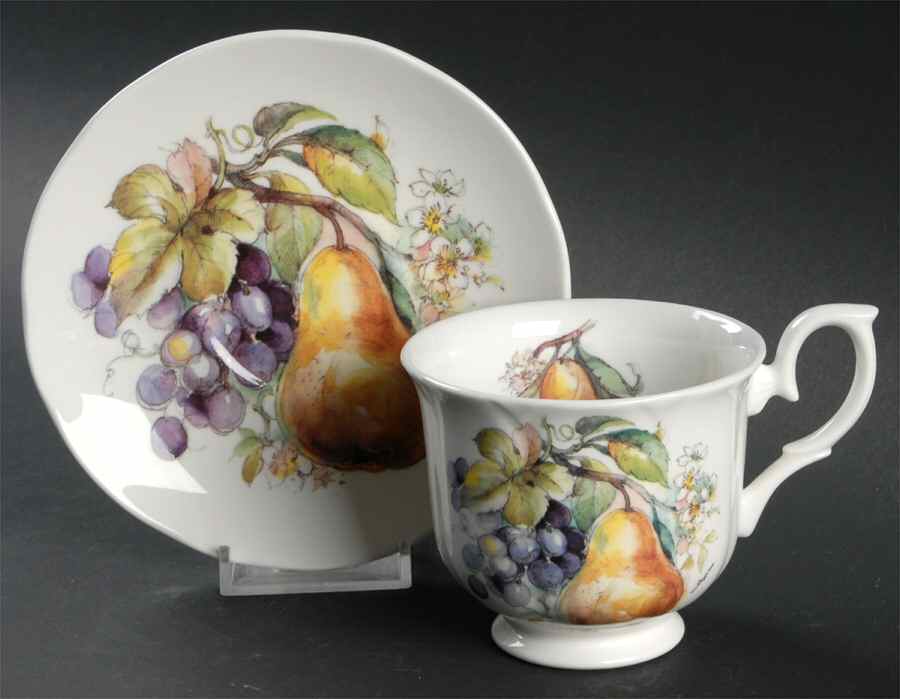RNB2 Footed Cup & Saucer Set by Royal Nobilta-1