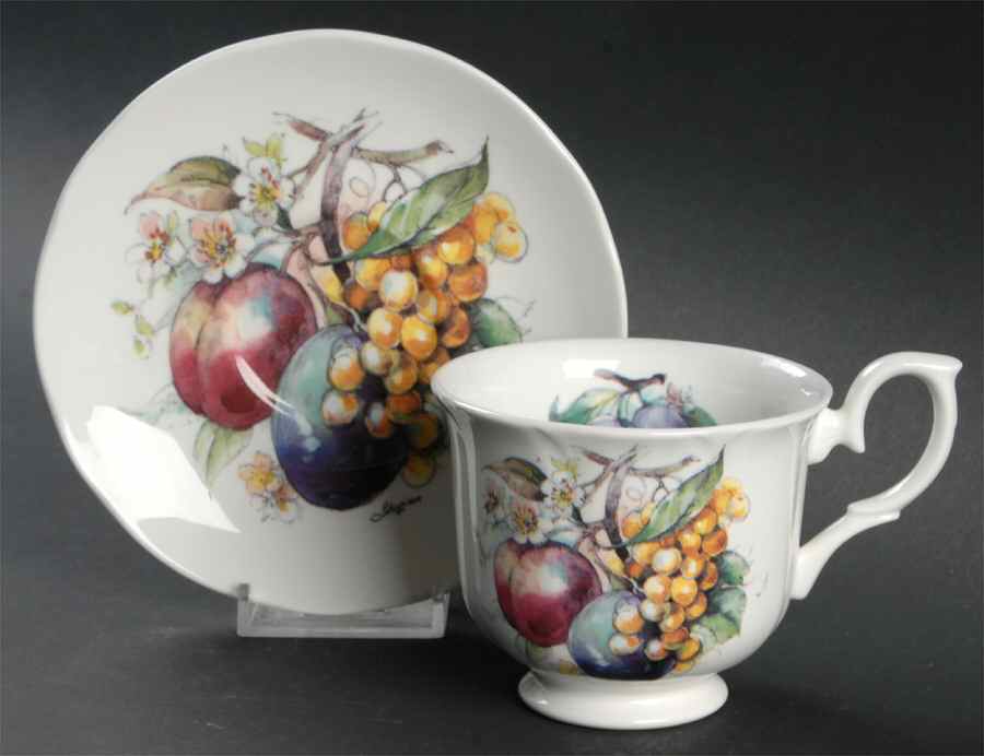 RNB2 Footed Cup & Saucer Set by Royal Nobilta-1