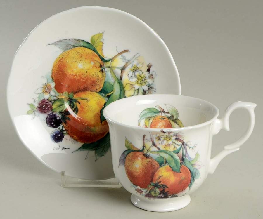 RNB2 Footed Cup & Saucer Set by Royal Nobilta-1