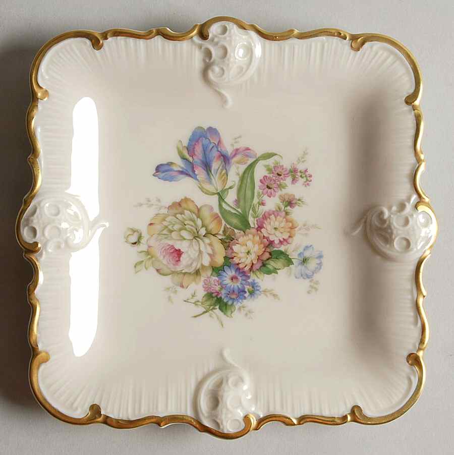 Millefleurs 6" Square Tray by Rosenthal - Continental-1