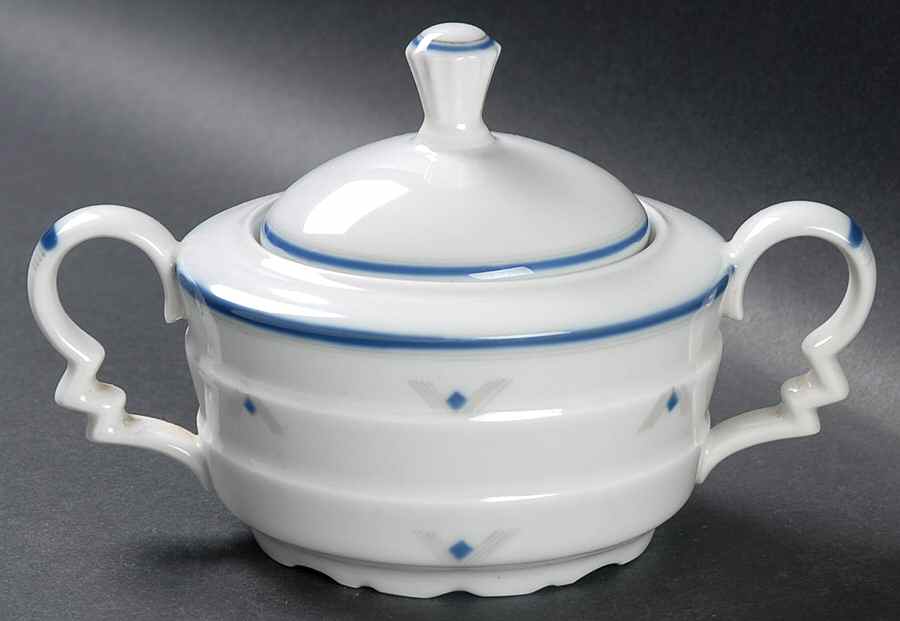 R2132 Sugar Bowl & Lid by Rosenthal - Continental-1