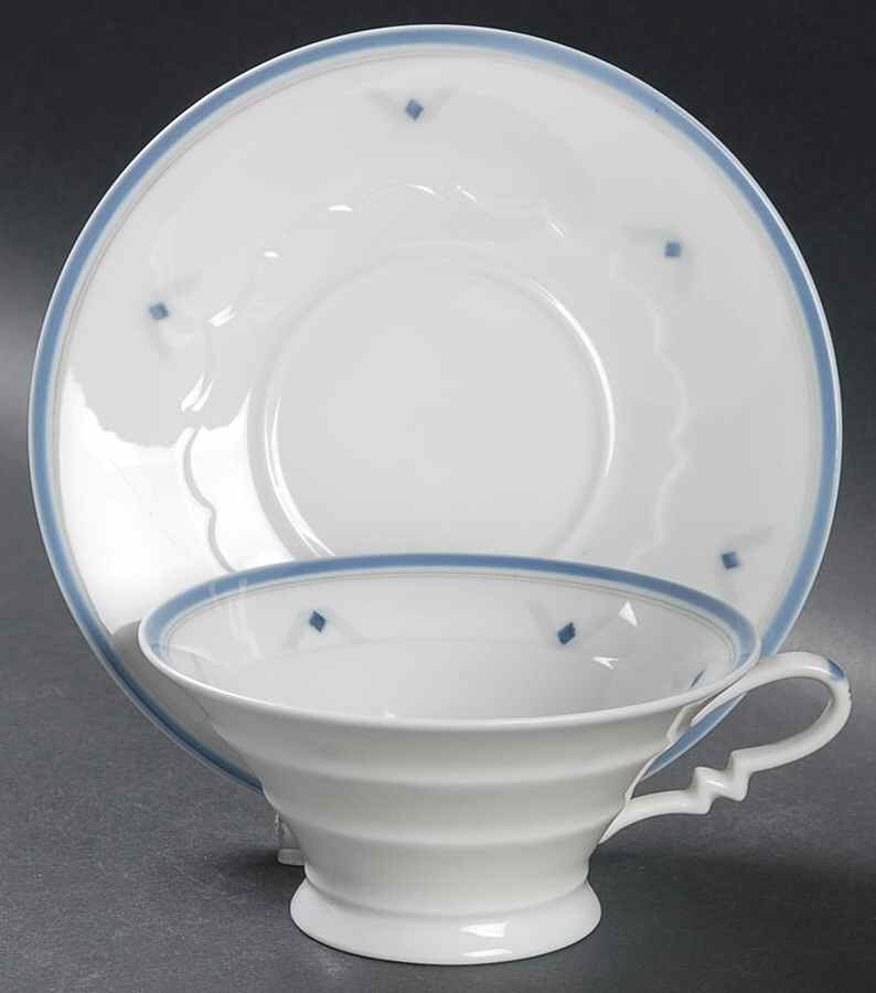 R2132 Footed Cup & Saucer Set by Rosenthal - Continental-1