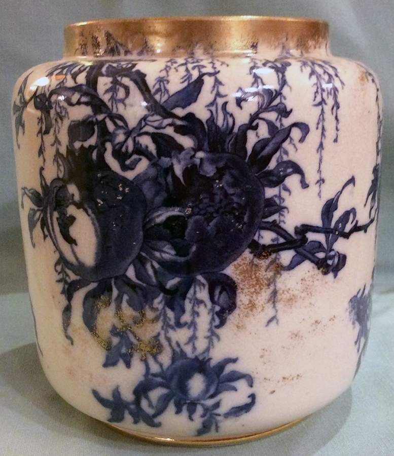 Arundel (Gold Accent) Medium Ginger Jar No Lid by Royal Doulton-1