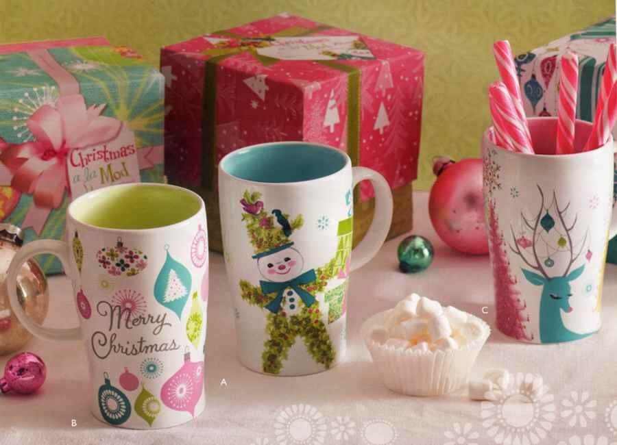 Christmas a la Mod Mug by Rosanna-1