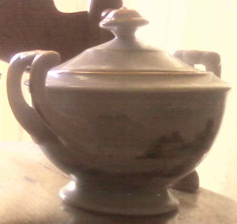 RKK2 Sugar Bowl & Lid by Rokko (Japan)-1