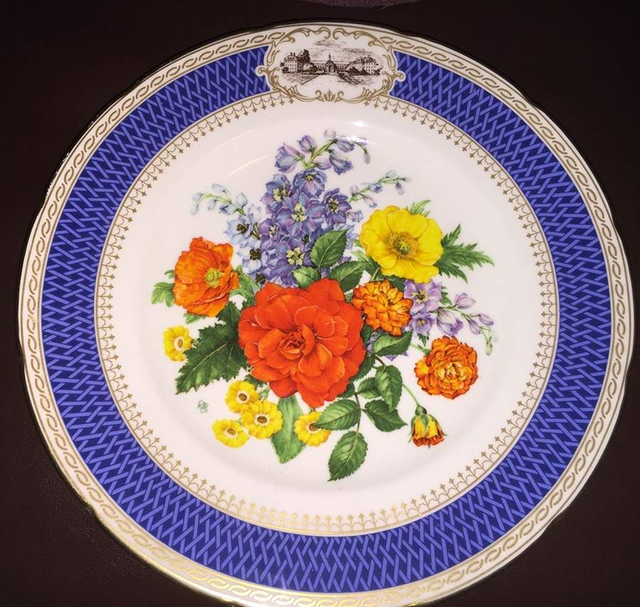 Chelsea Flower Show Plate Show Or Decorative Plate (Charger) by Royal Horticultural-1